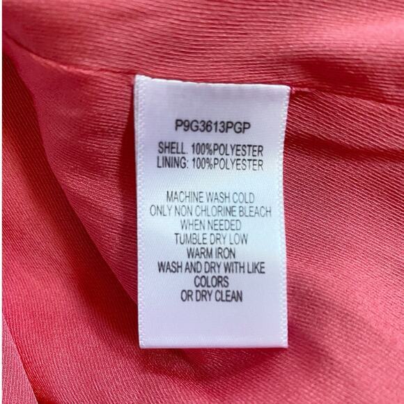 Parker Pink Floral Print Keyhole Ruffle Tank Top - M - Picture 7 of 13